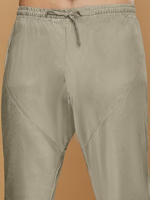 Mens Kurta Sherwani Churidar Set - Image 2