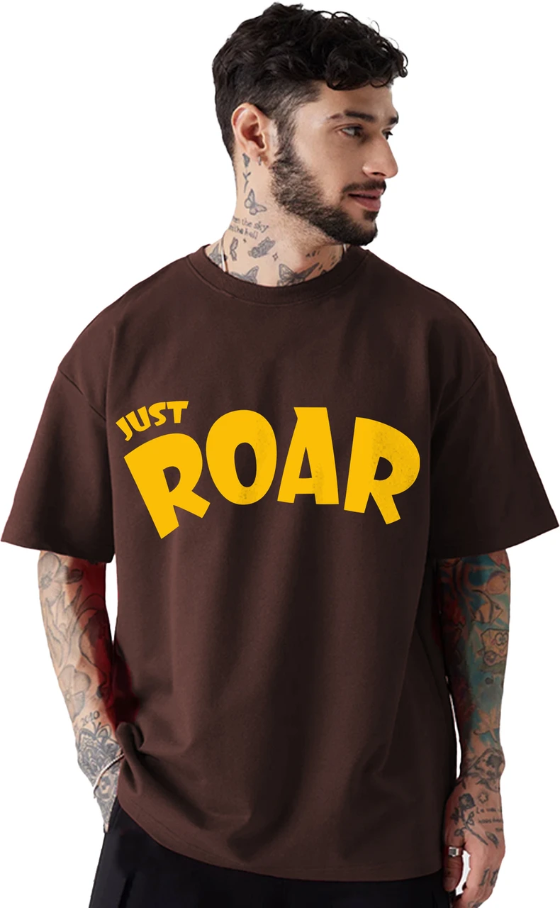 Men Half Sleeve Oversized Tshirt - Image 4
